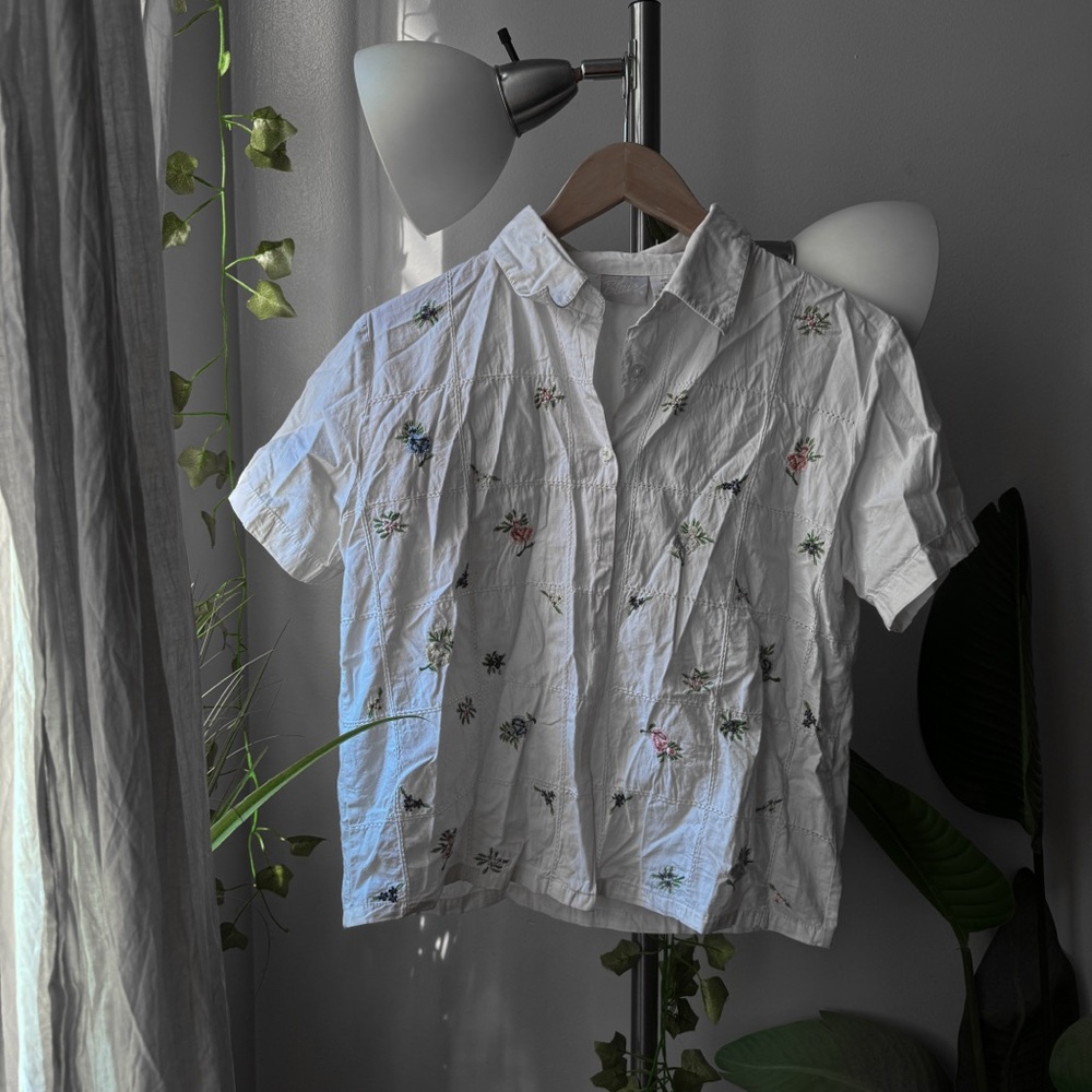 Vintage embroidered blouse